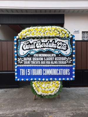 Papan Bunga Duka di Siong